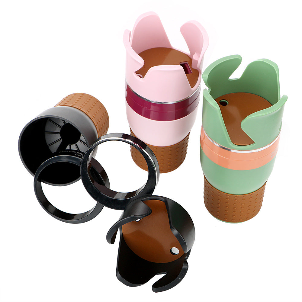 Car, Truck Drink Water Cup Bottle Can Holder Door Mount Stand ABS Rubber