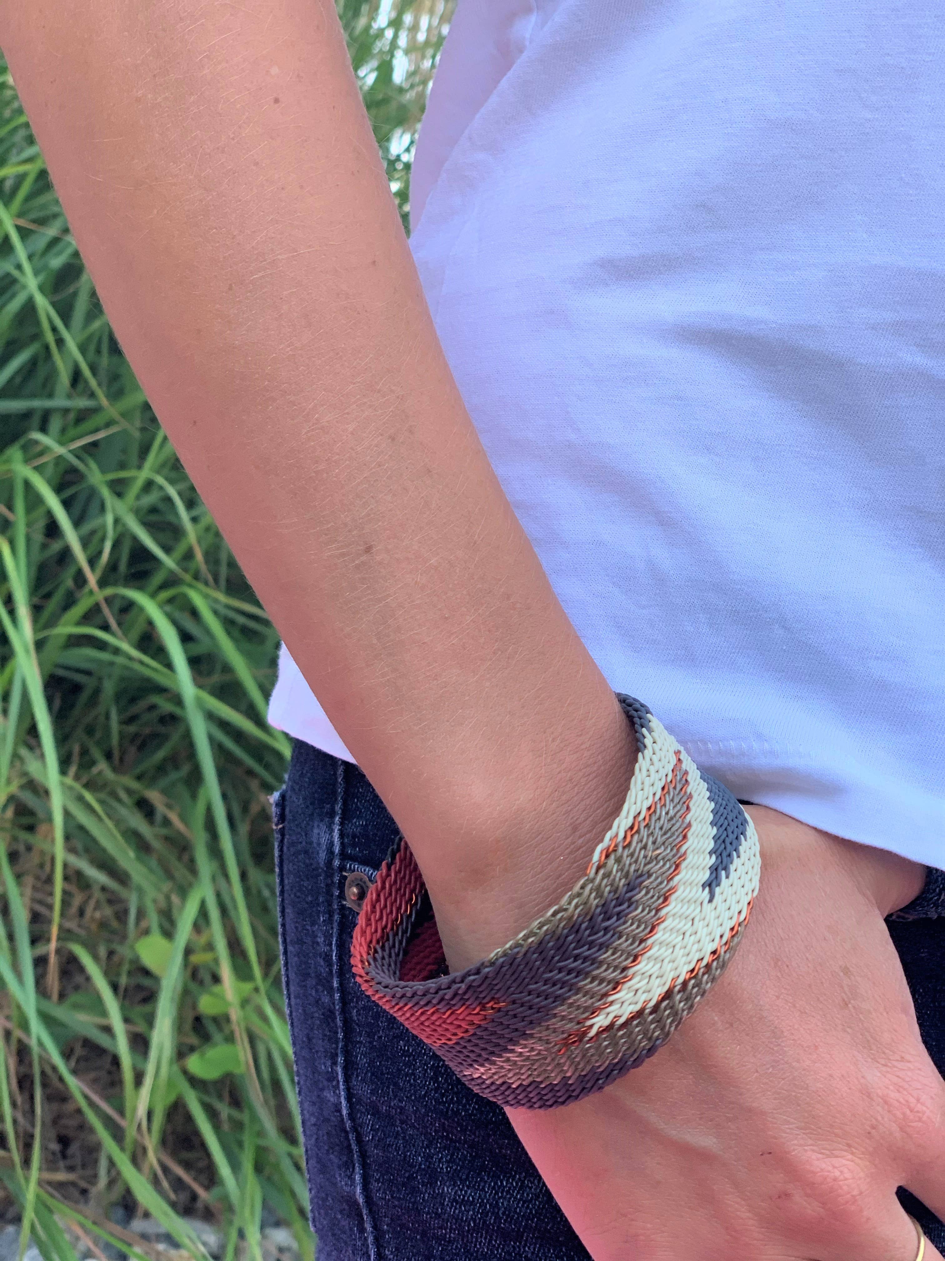 Telephone Wire Bangle