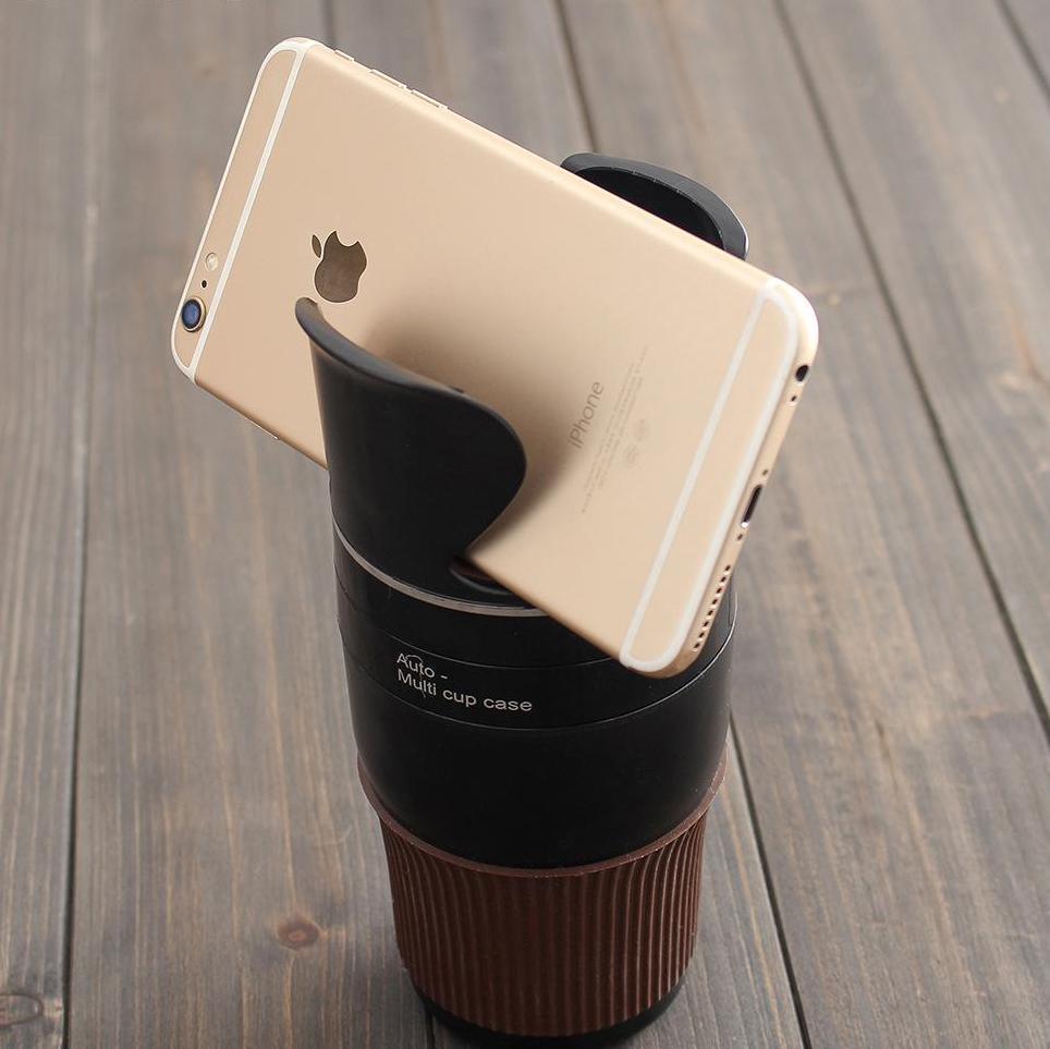 Car, Truck Drink Water Cup Bottle Can Holder Door Mount Stand ABS Rubber