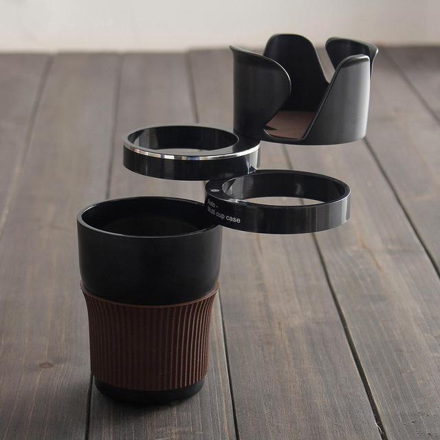 Car, Truck Drink Water Cup Bottle Can Holder Door Mount Stand ABS Rubber