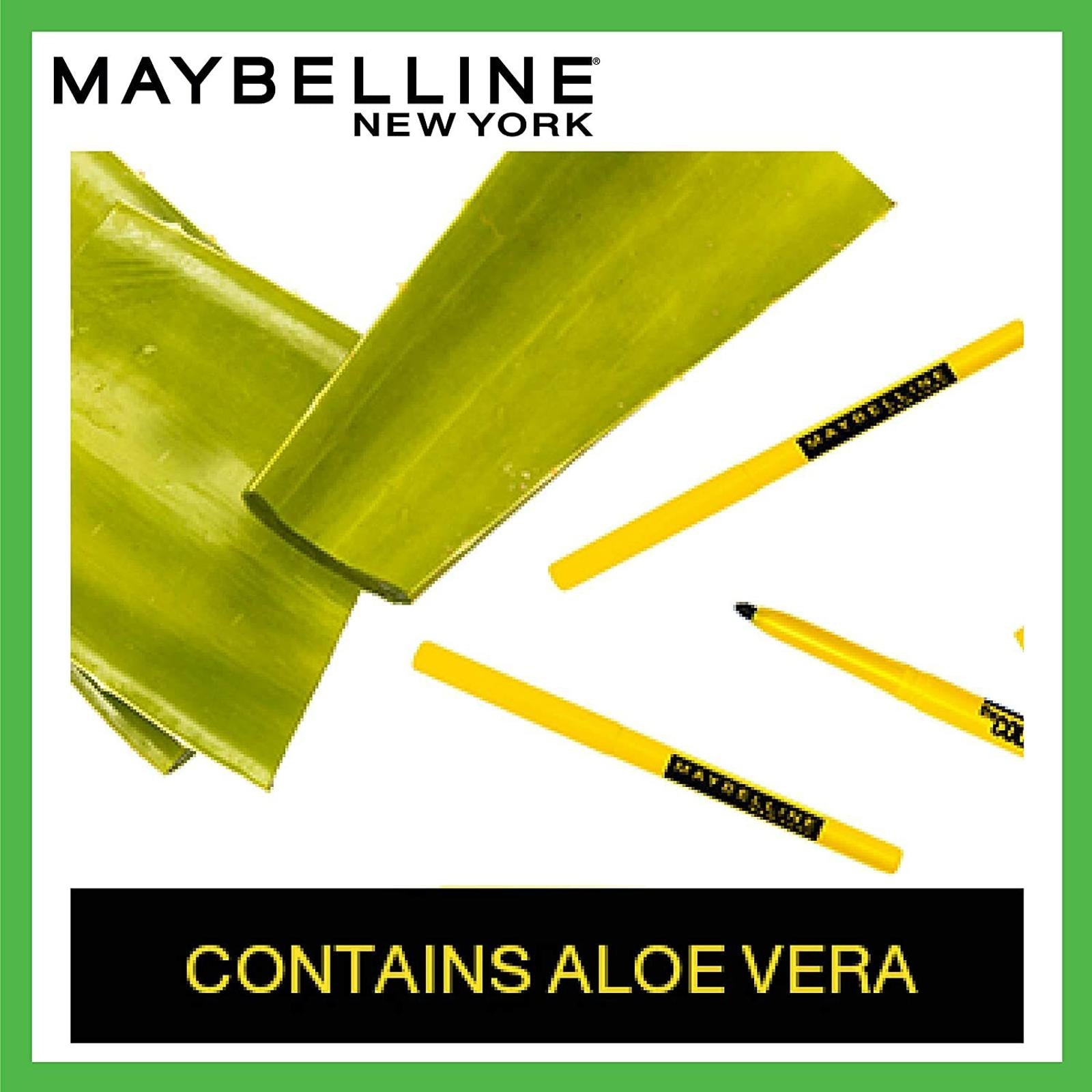 Maybelline New York Colossal Kajal, Black, 0.35g (Pack Of 2)