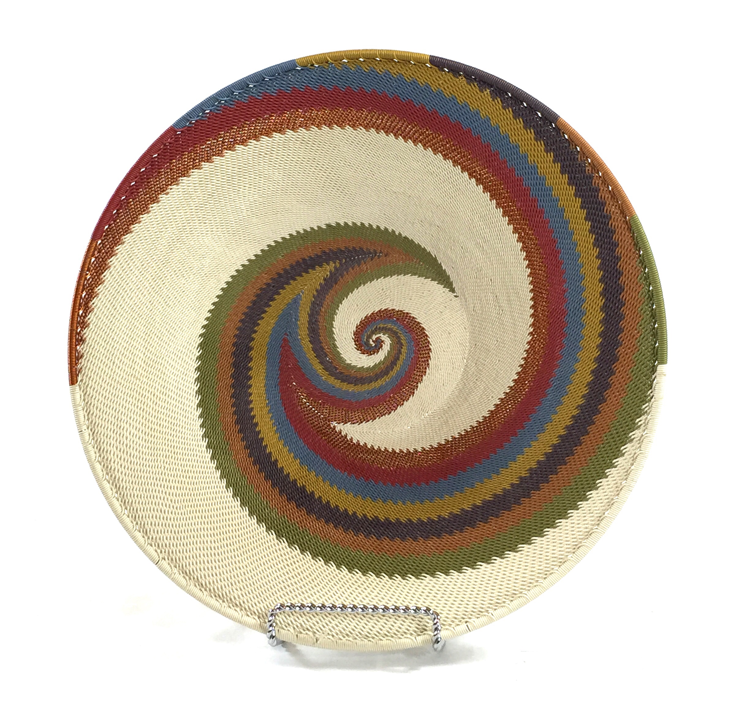 Telephone Wire Medium Platter - White Desert