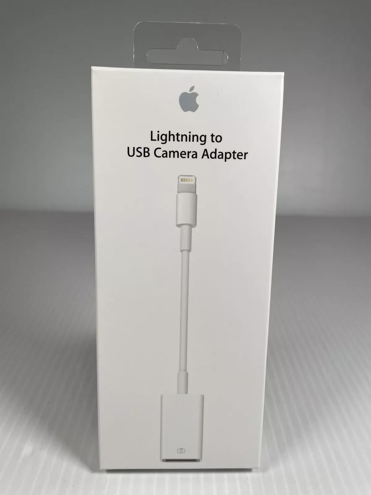 Genuine Apple MD821AM/A Lightning to USB Camera Adapter