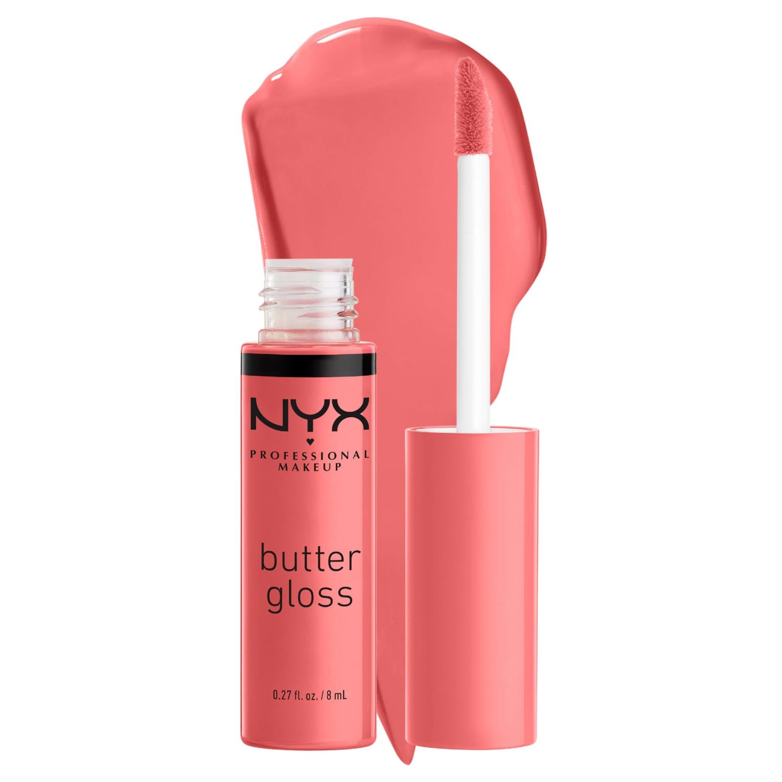 NYX Professional Makeup Butter Gloss - Deliciously Creamy Lip Gloss in Pink