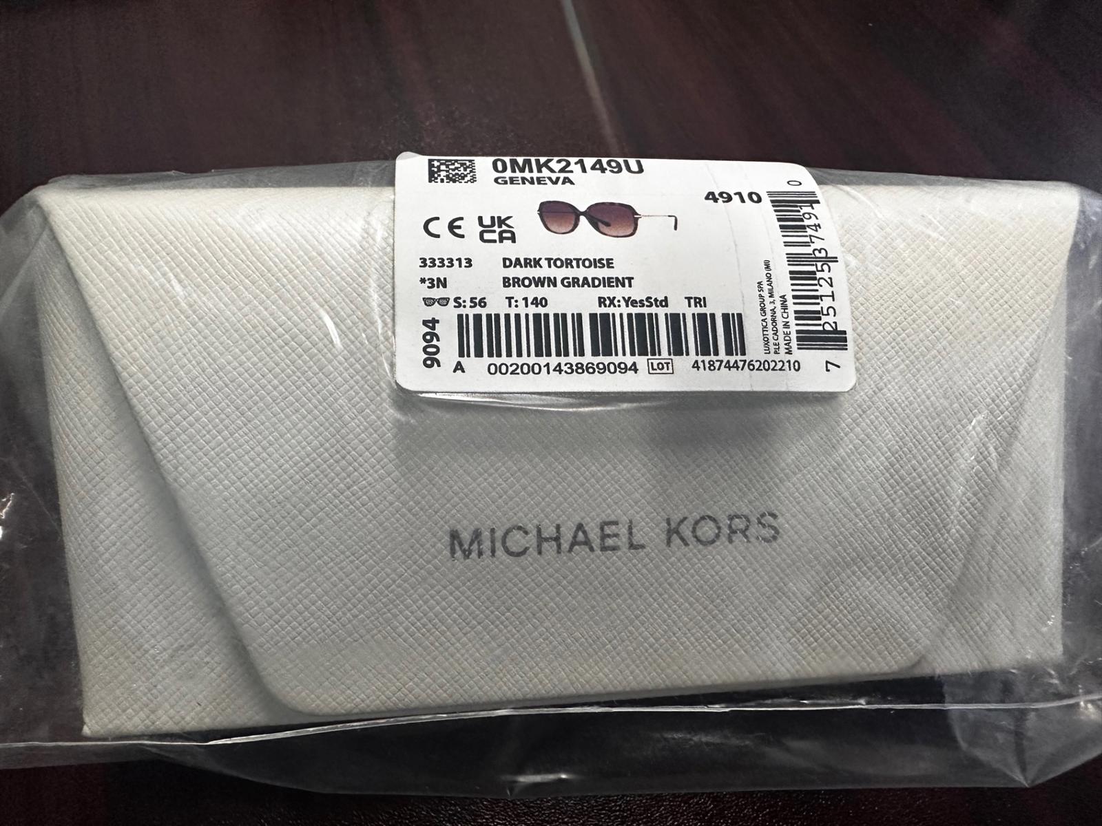 Michael Kors Dark Tortoise Sunglasses with Brown Gradient