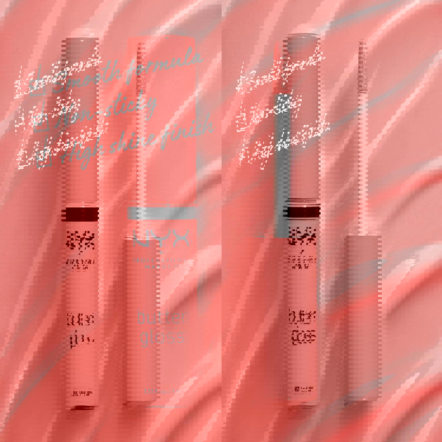 NYX Professional Makeup Butter Gloss - Deliciously Creamy Lip Gloss in Pink