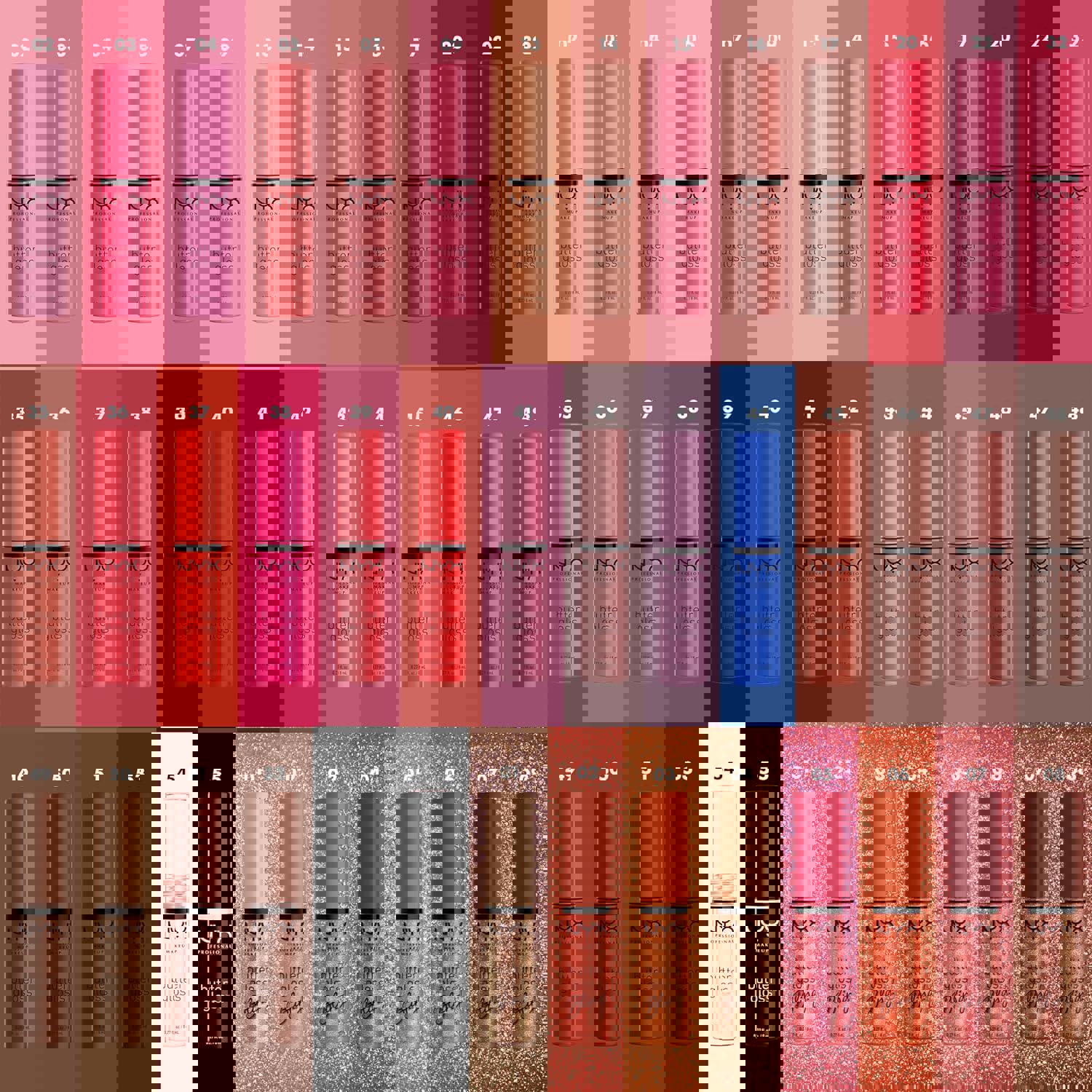 NYX Professional Makeup Butter Gloss - Deliciously Creamy Lip Gloss in Pink