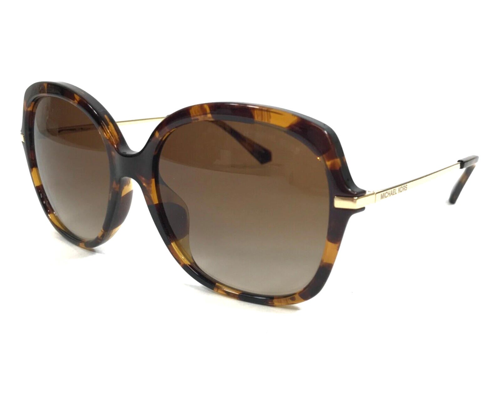 Michael Kors Dark Tortoise Sunglasses with Brown Gradient