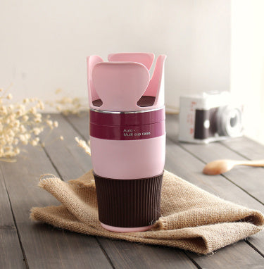 Car, Truck Drink Water Cup Bottle Can Holder Door Mount Stand ABS Rubber