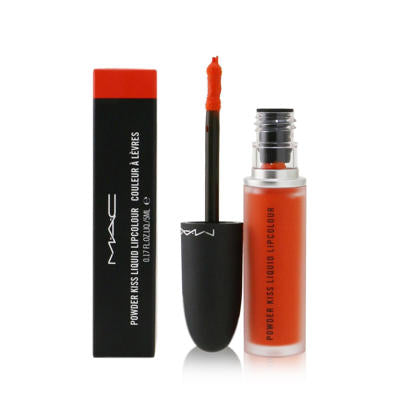 MAC Powder Kiss Liquid Lipcolour shade 975 Ruby Boo, 0.17oz NEW IN A BOX