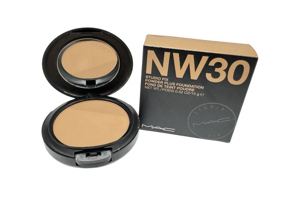 MAC Studio Fix Powder Plus Foundation NW30 Full Size 0.52oz/15g New in Box